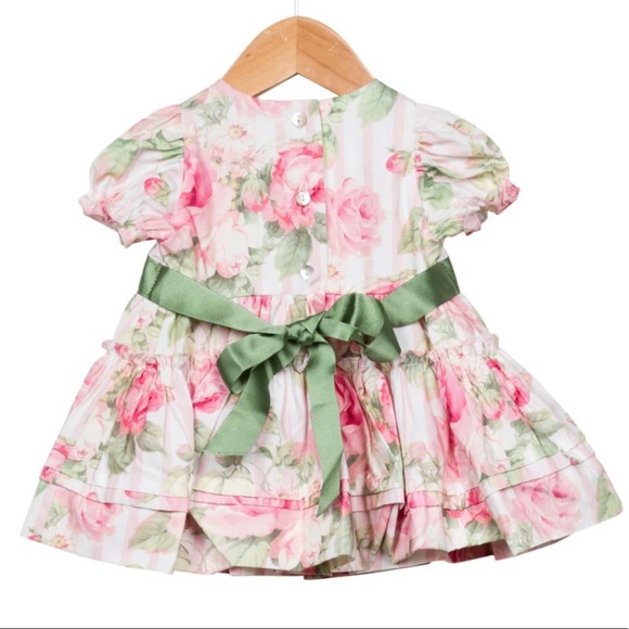 Monnalisa Floral Print Flare Dress - Picture 2 of 10